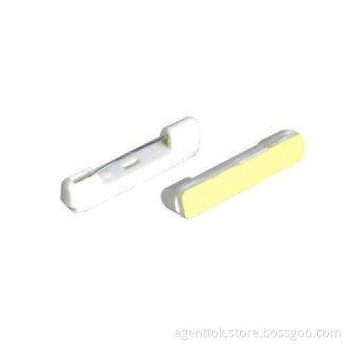 pressure sensitive ABS identification Badge Holder Clip wit